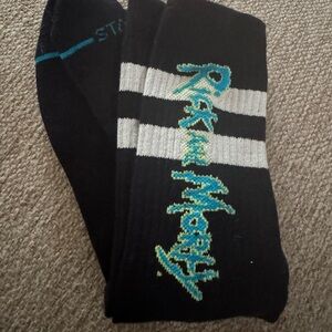 Rick and Morty Crew Socks